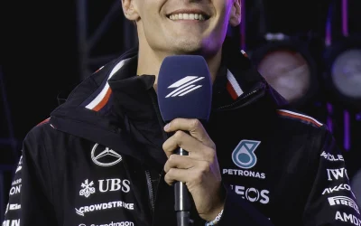 Russellas užtikrino pergalę Australijos GP: „Mercedes“ triumfavo dvigubu podiumu