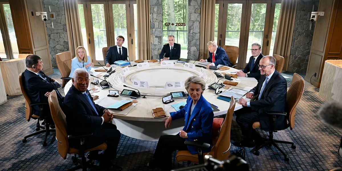 G7 šalių lyderiai susitinka aptarti geopolitinių iššūkių