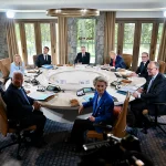 G7 šalių lyderiai susitinka aptarti geopolitinių iššūkių