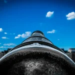 Bronzinis patrankos sviedinys iš Alamo mūšio laikų