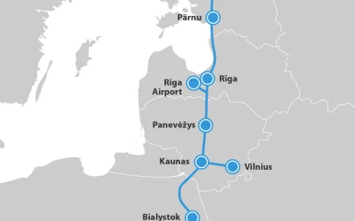 Rail Baltica: Baltijos šalių ekonominio bendradarbiavimo variklis