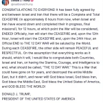 Akcijų rinkos tendencijos po Irano ugnies nutraukimo