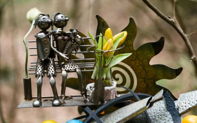 Kinetinės skulptūros, sujungiančios technologiją ir meną