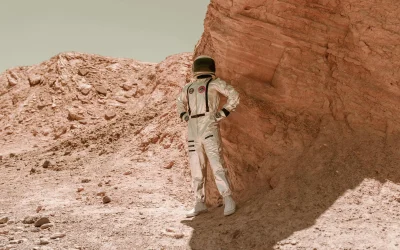 Astronautų grįžimas po drąsios kelionės aplink Mėnulį