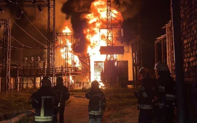 Ukraina smogė Rusijos energetikos infrastruktūrai rekordiniu tempu
